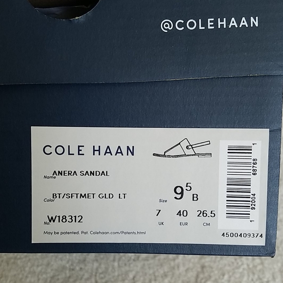 8. Cole Haan Anera sandle thong with ankle strap - Picture 2 of 6
